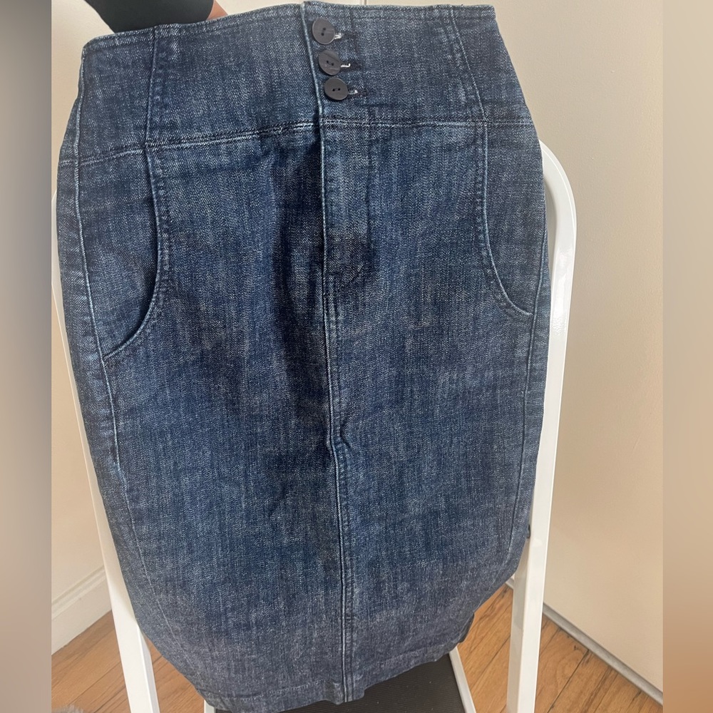 London jeans high waist denim pencil skirt
